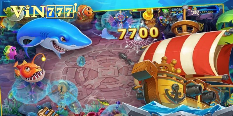 Bắn cá Vin777 có những phòng game nào